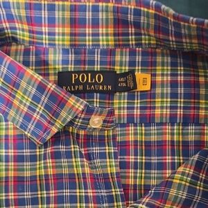Polo by Ralph Lauren Men's Colorful Checkered Shirt